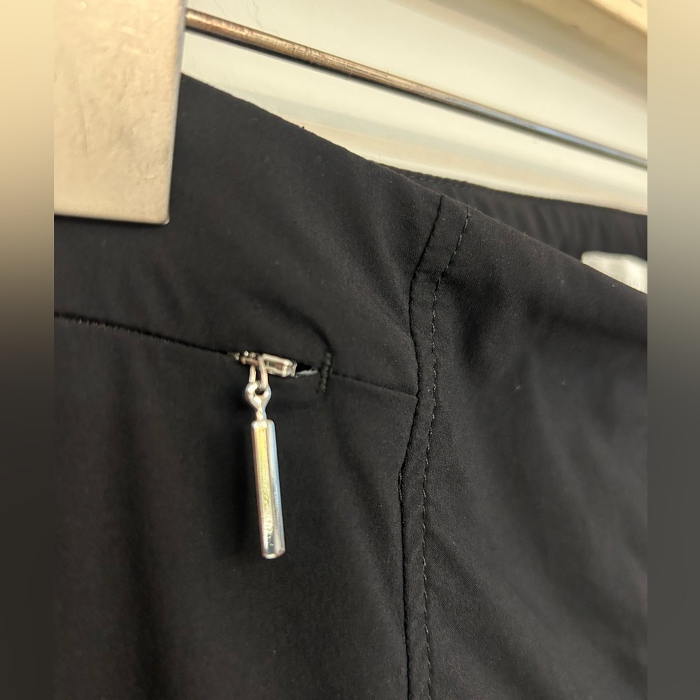 Anatomie Black travel Pants, zipper pockets, stretch Size S - Picture 6 of 15